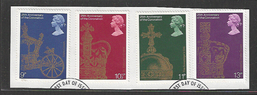 Great Britain stamps - FDC Used On Piece complete set - Used - VVV00014