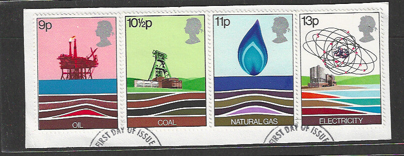 Great Britain stamps - FDC Used On Piece complete set - Used - VVV00017