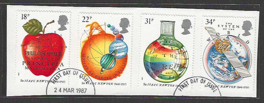 Great Britain stamps - FDC Used On Piece complete set - Used - VVV00021