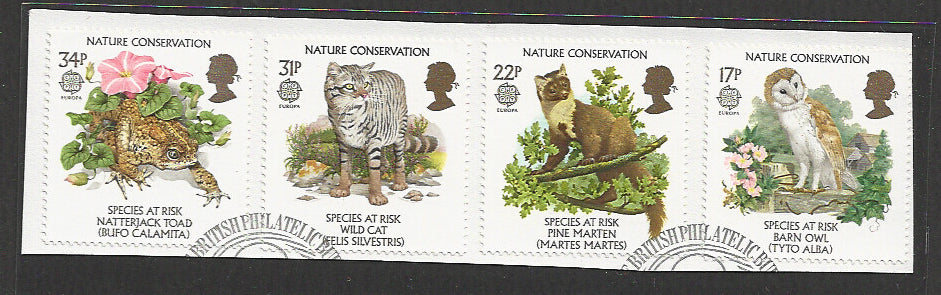 Great Britain stamps - FDC Used On Piece complete set - Used - VVV00028