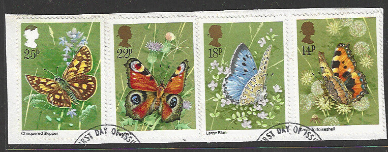 Great Britain stamps - FDC Used On Piece complete set - Used - VVV00035