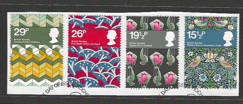 Great Britain stamps - FDC Used On Piece complete set - Used - VVV00042