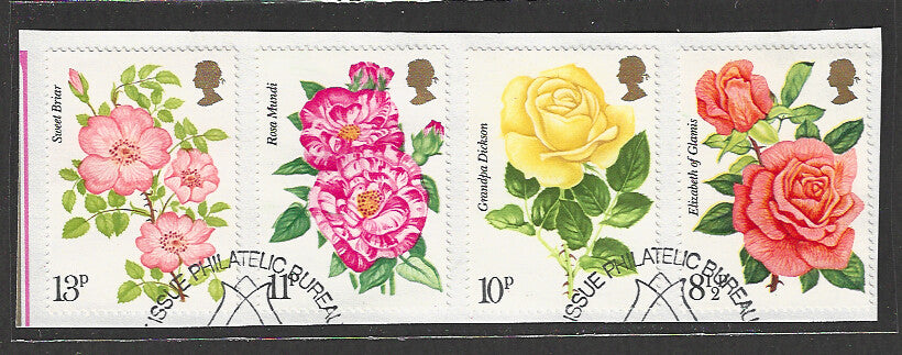 Great Britain stamps - FDC Used On Piece complete set - Used - VVV00049