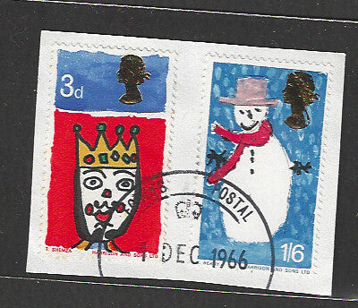 Great Britain stamps - FDC Used On Piece complete set - Used - VVV00067