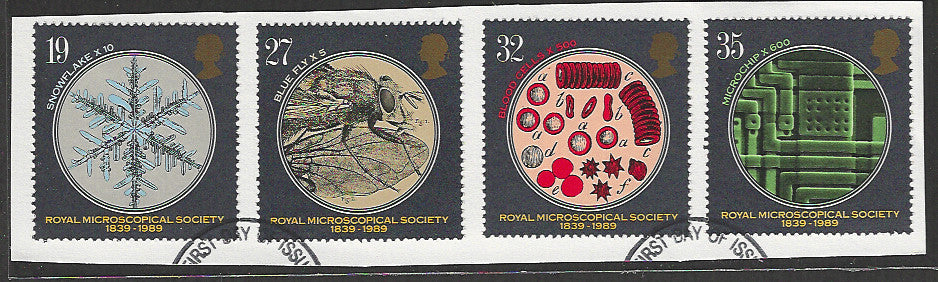 Great Britain stamps - FDC Used On Piece complete set - Used - VVV00106