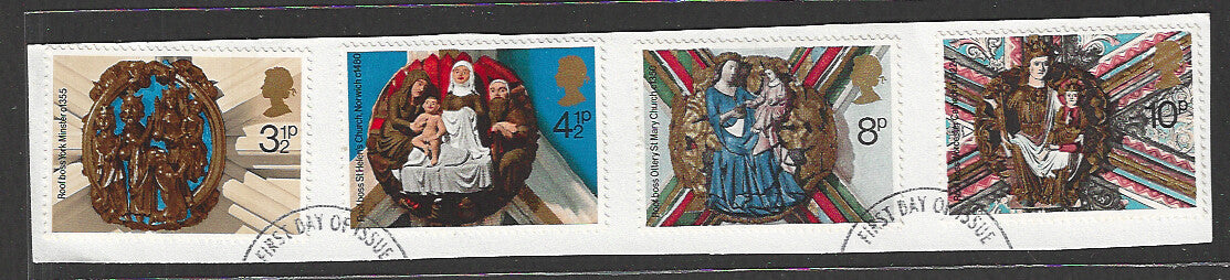 Great Britain stamps - FDC Used On Piece complete set - Used - VVV00136