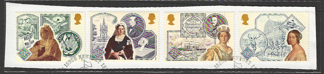 Great Britain stamps - FDC Used On Piece complete set - Used - VVV00145