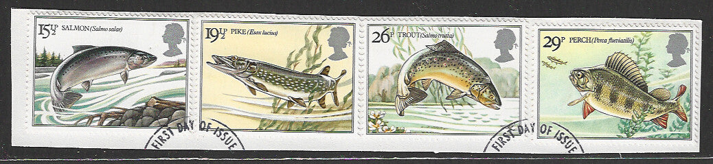 Great Britain stamps - FDC Used On Piece complete set - Used - VVV00170