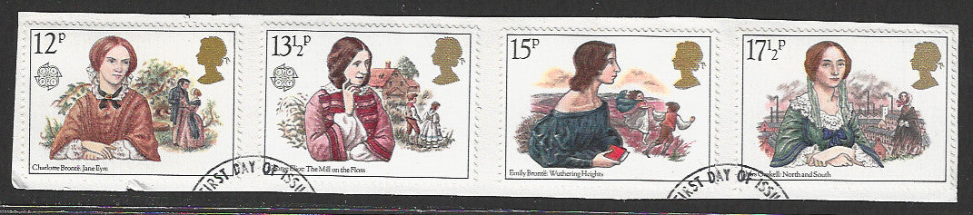 Great Britain stamps - FDC Used On Piece complete set - Used - VVV00207