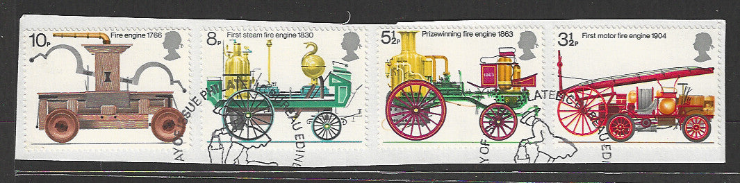 Great Britain stamps - FDC Used On Piece complete set - Used - VVV00210