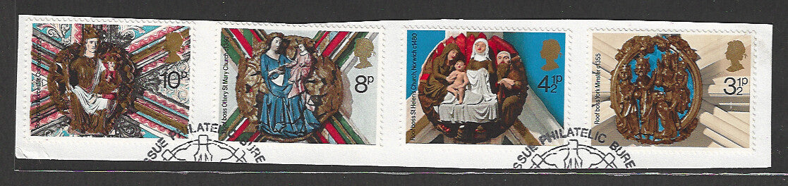 Great Britain stamps - FDC Used On Piece complete set - Used - VVV00212