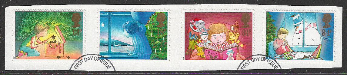 Great Britain stamps - FDC Used On Piece complete set - Used - VVV00227