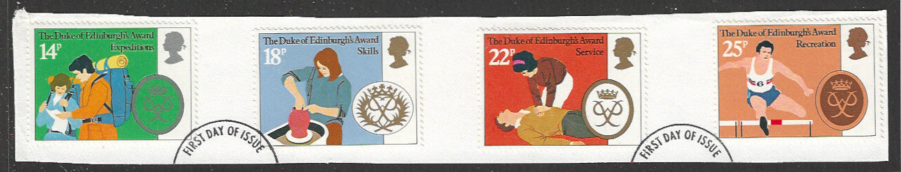 Great Britain stamps - FDC Used On Piece complete set - Used - VVV00255