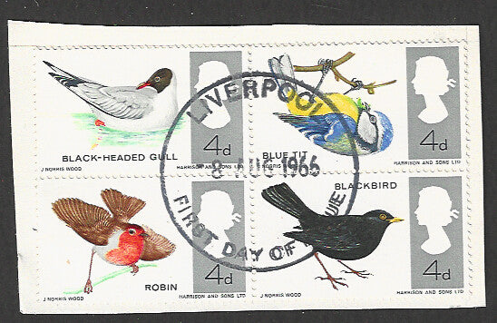 Great Britain stamps - FDC Used On Piece complete set - Used - VVV00295