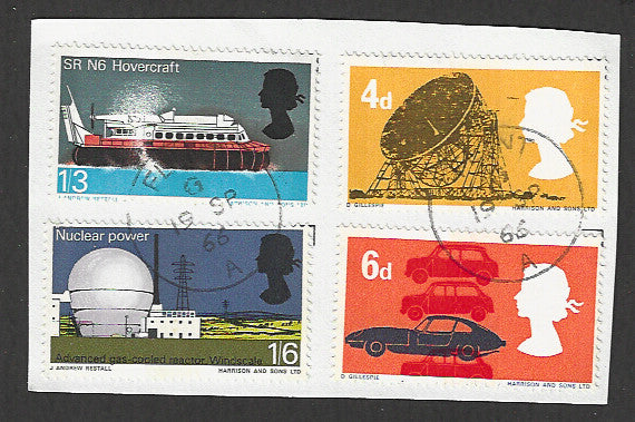 Great Britain stamps - FDC Used On Piece complete set - Used - VVV00296