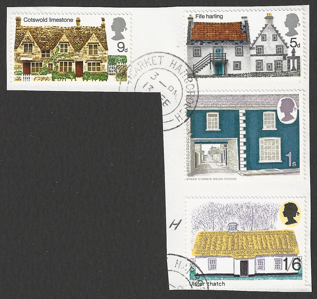 Great Britain stamps - FDC Used On Piece complete set - Used - VVV00348