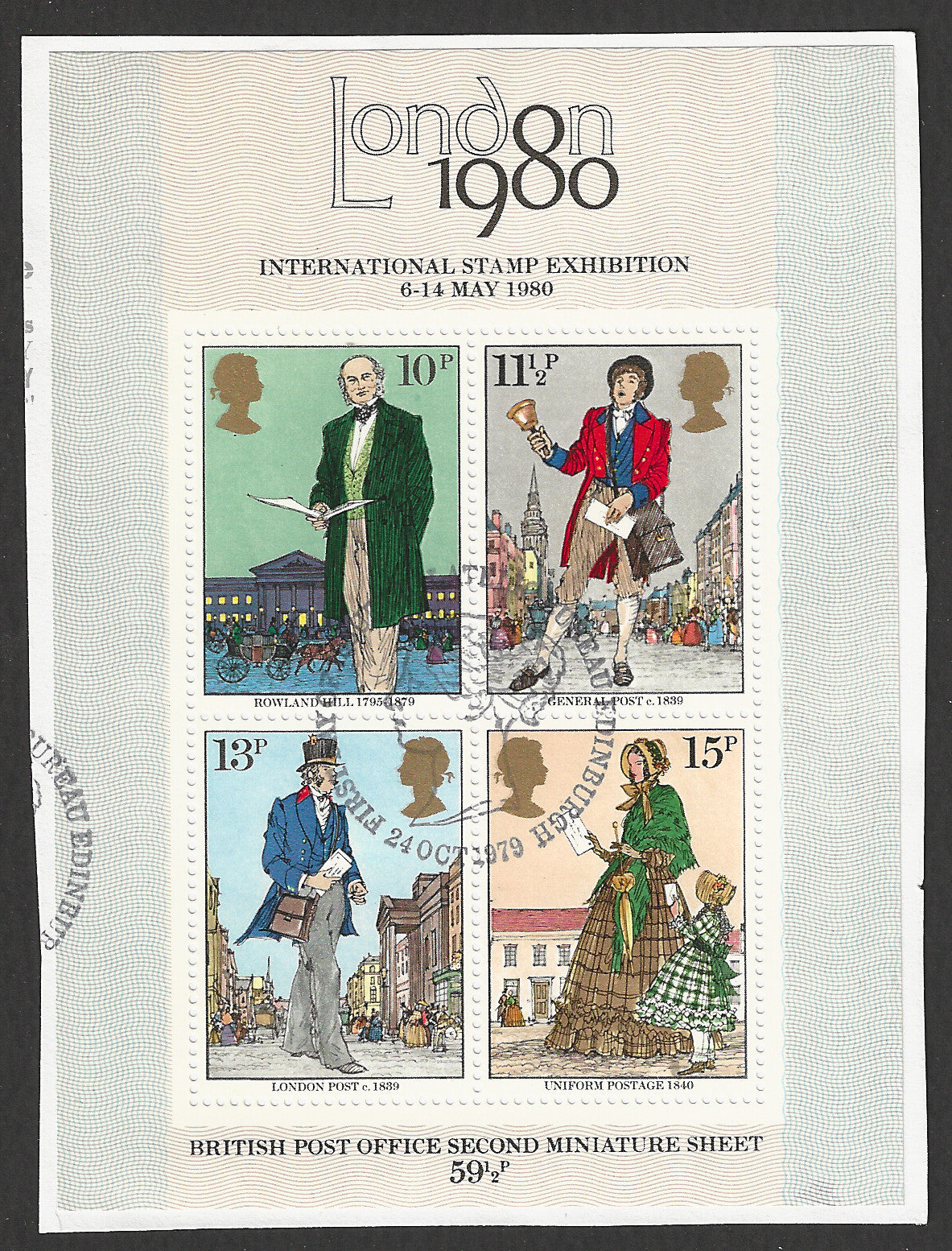 Great Britain stamps - FDC Used On Piece complete set - Used - VVV00363