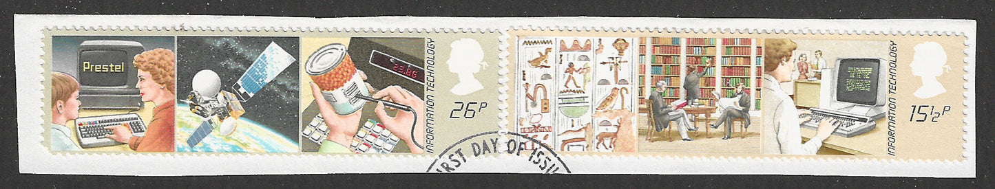 Great Britain stamps - FDC Used On Piece complete set - Used - VVV00376