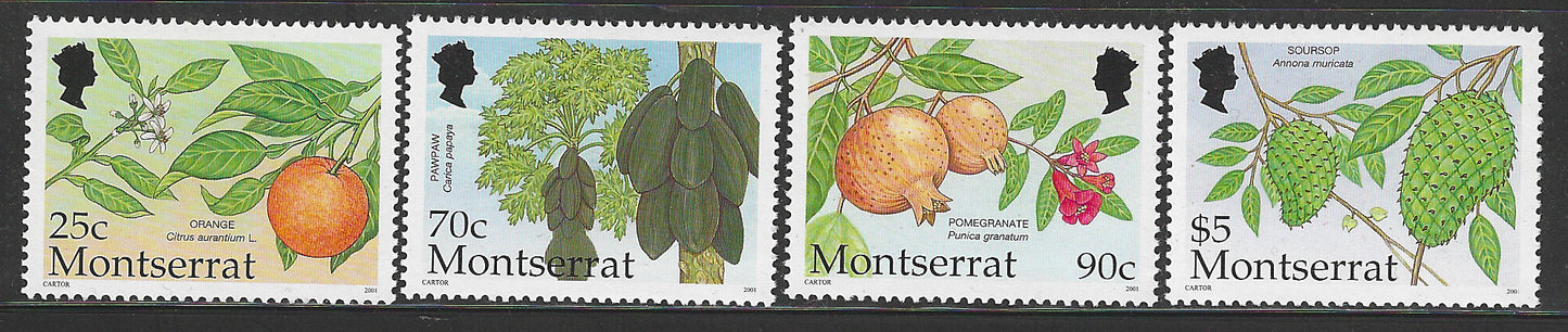 Montserrat, Complete Set, Fruits, Mint - VVV00476