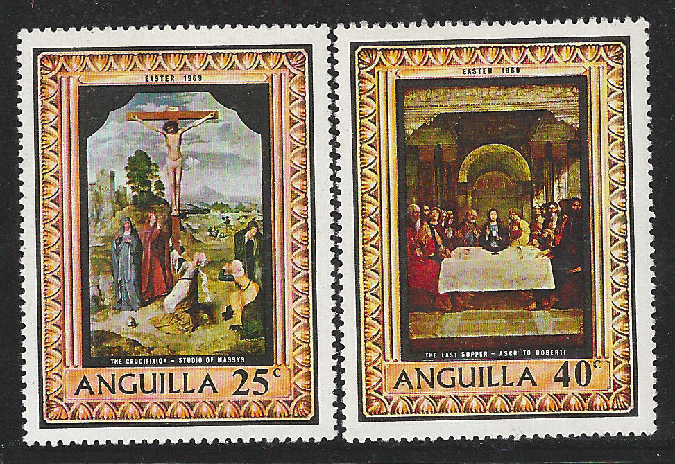Anguilla, Complete Set, Easter 1969, Mint - VVV00508