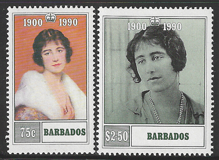 Barbados, Complete Set, Two Different Values, Mint - VVV00569