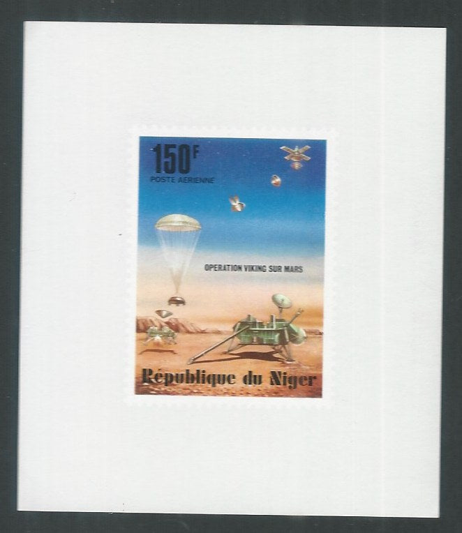 Niger stamps – Imperf – Space , Parachute , Mint – DS9229