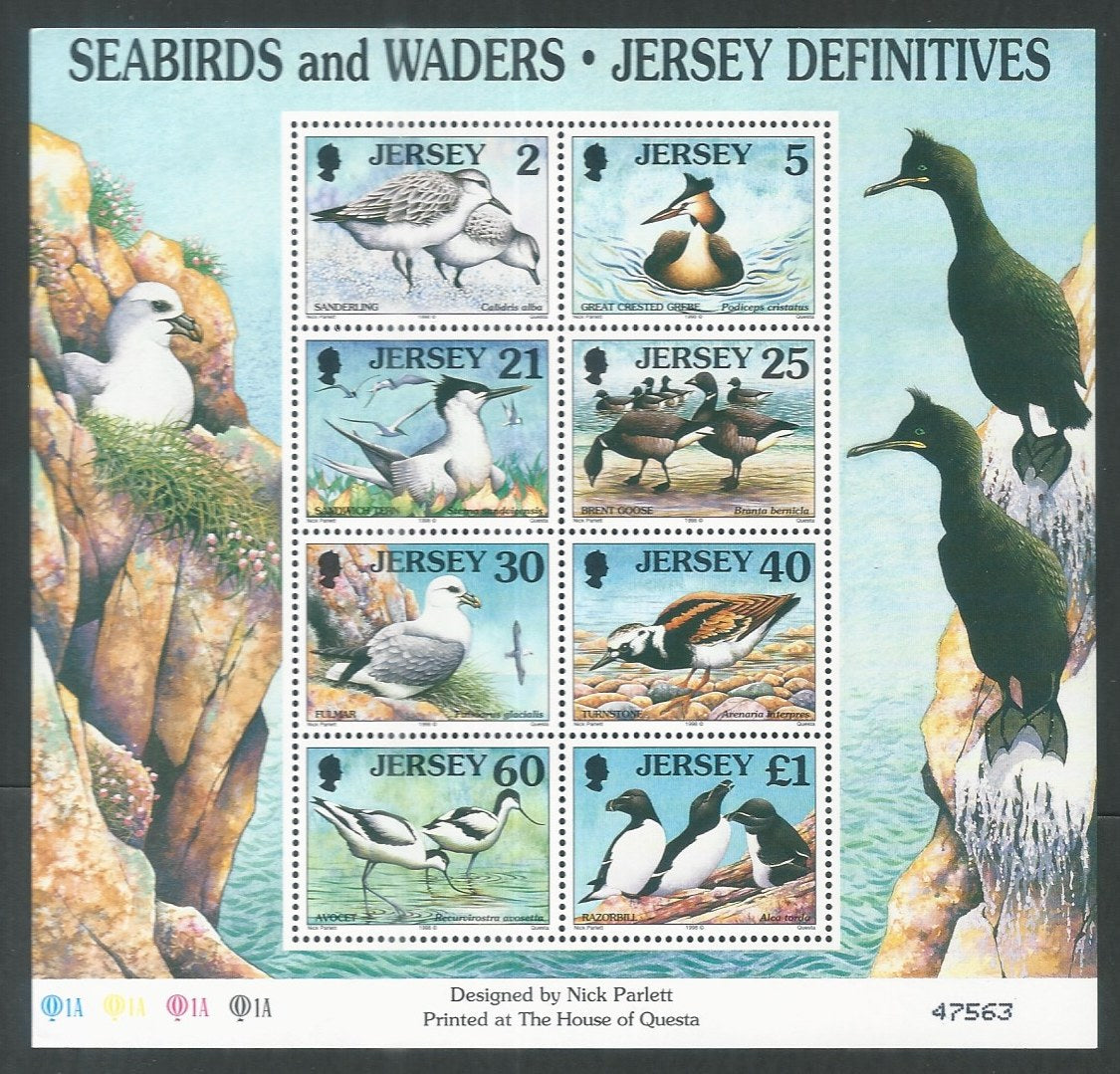 Jersey SS – Seabirds and Waders – Jersey Definitives – DS9259