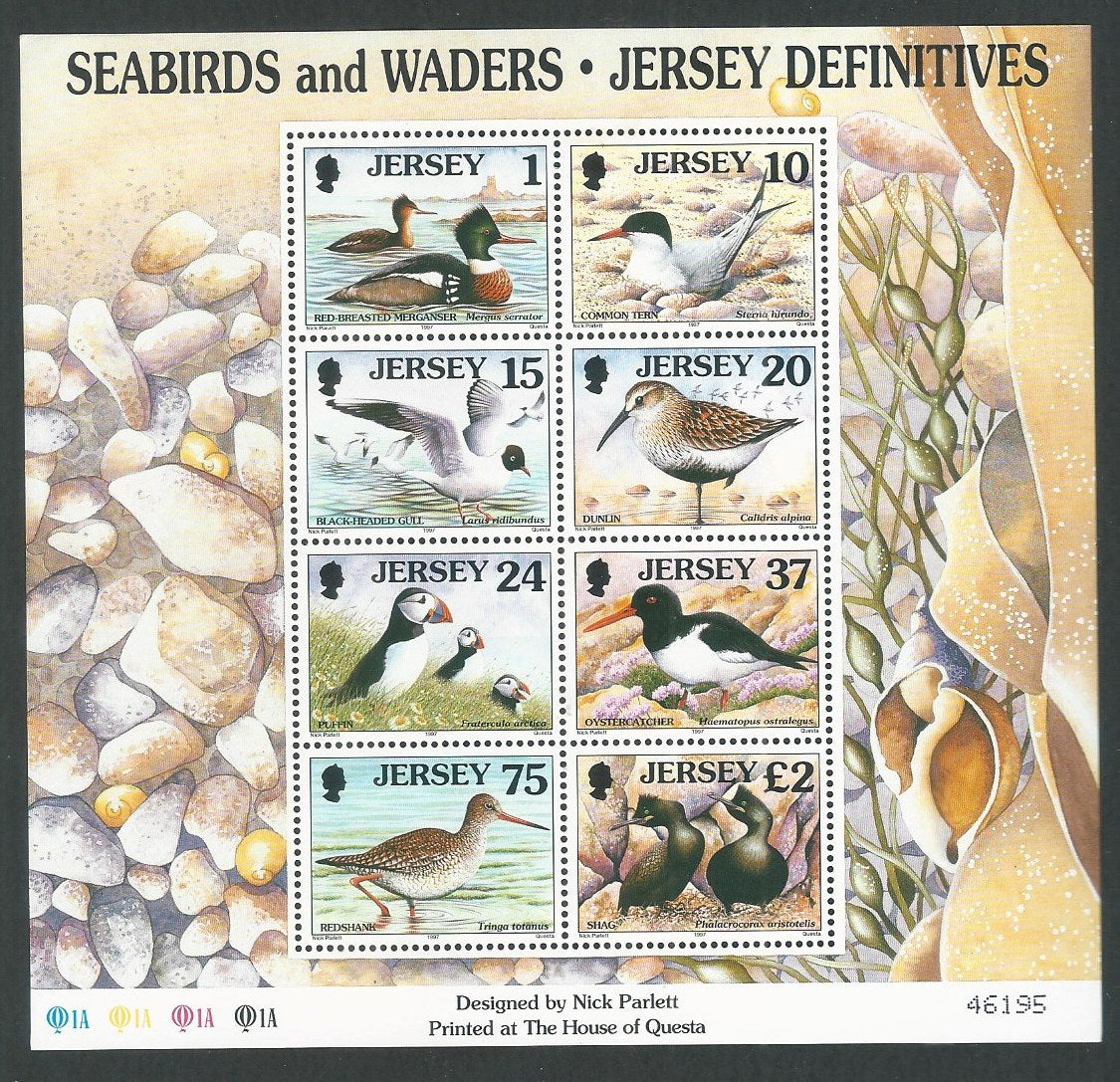 Jersey SS – Seabirds and Waders – Jersey Definitives – DS9262