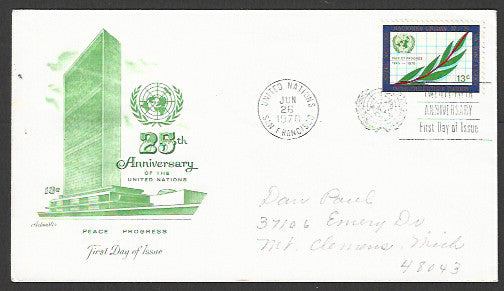 UN - Postally used / FDC - FFF4424