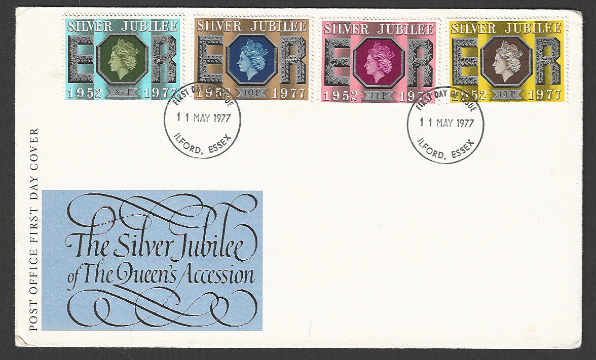Great Britain FDC - British The Sliver Jubilee of the Queen's Accession, 1977 - GGG00003