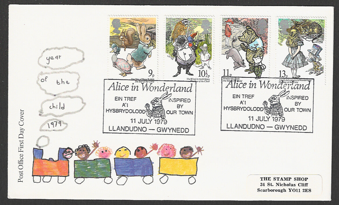 Great Britain FDC - Alice in Wonderland - Year of the Child, 1979 - GGG00007