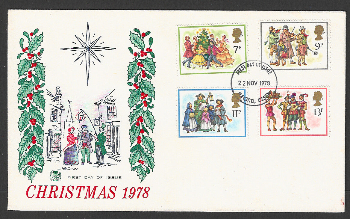 Great Britain FDC - Christmas, 1978 - GGG00011