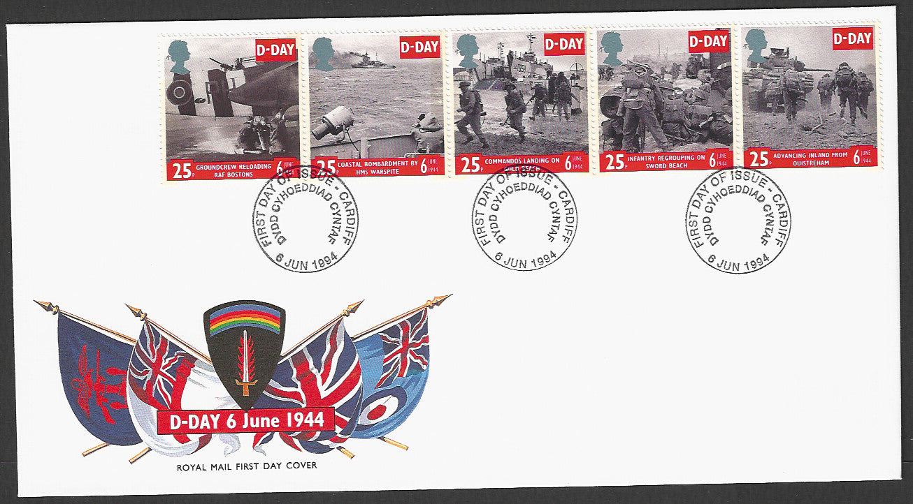 Great Britain FDC - D-Day Royal Mail - GGG00098