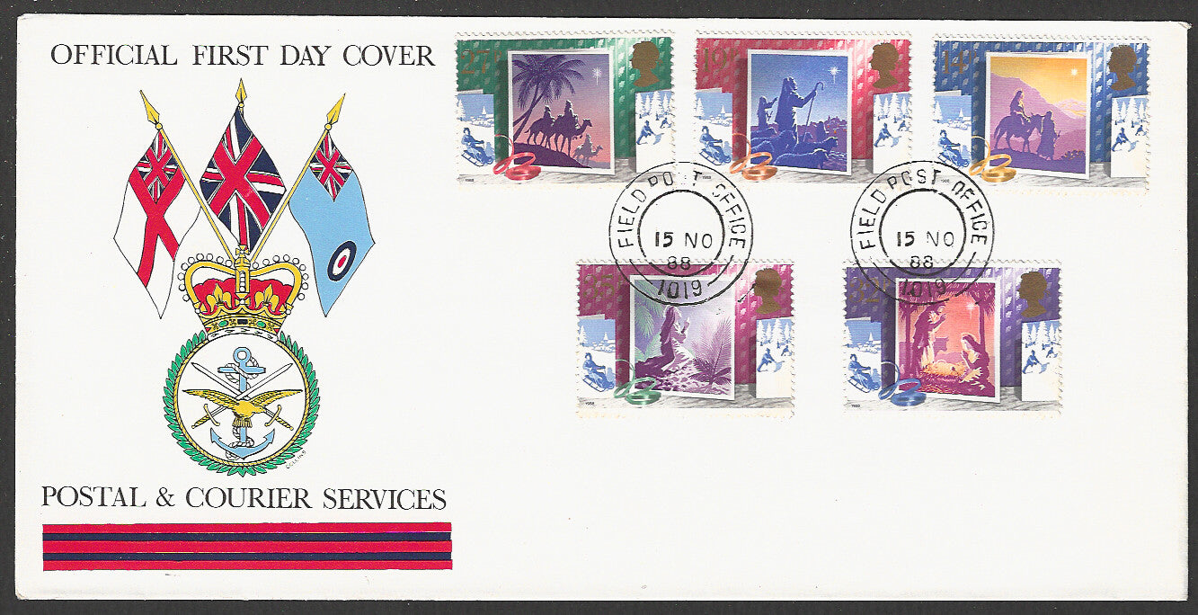 Great Britain FDC - Postal & Courier Services - GGG00136