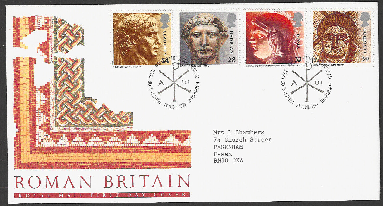 Great Britain FDC - Roman Britain Royal Mail, 1993 - GGG00152