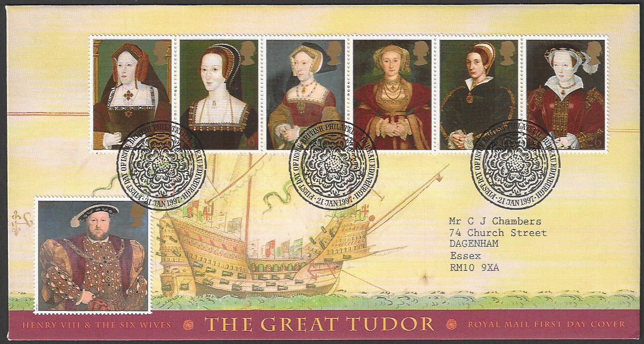 Great Britain FDC - The Great Tudor, 1997 - GGG00198