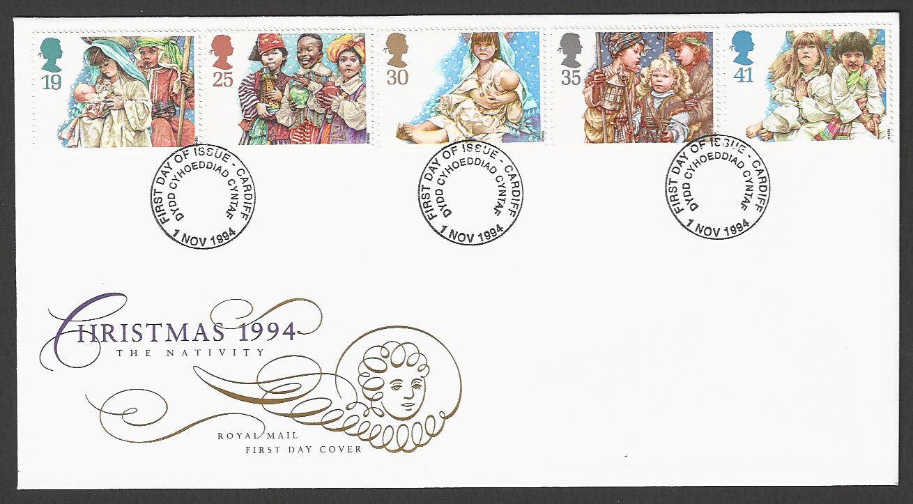 Great Britain FDC - Christmas, 1994 - GGG00222