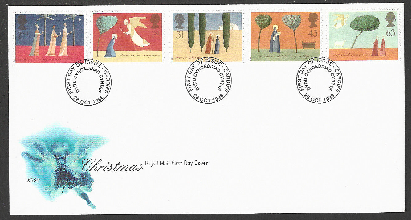 Great Britain FDC - Christmas, 1996 - GGG00268