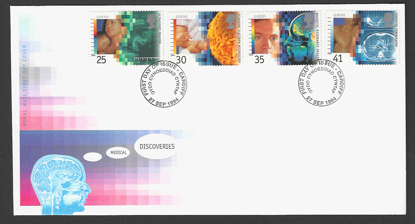 Great Britain FDC - Discoveries of Medical, 1994 - GGG00276