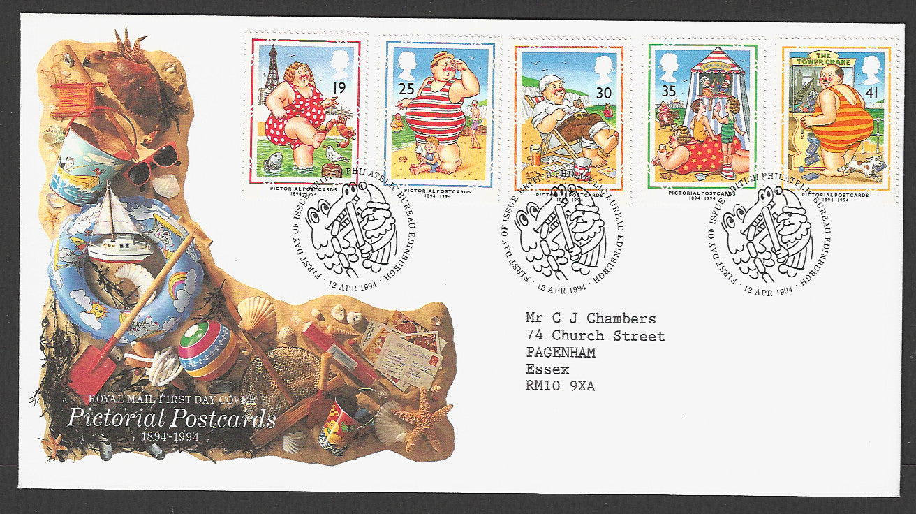 Great Britain FDC - Pictorial Postcards, 1994 - GGG00335