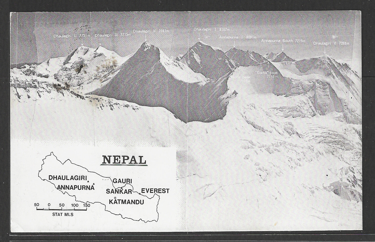The Royal Air Force - Himalayan Expedition DHAULAGIRI IV with 13 Autographed, 1974 Rare- GGG00421