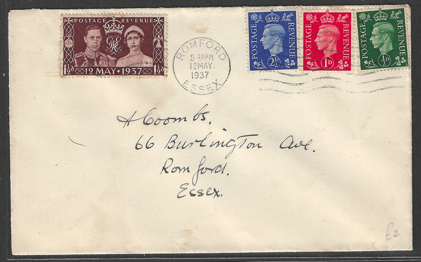 Great Britain Coronation FDC Stamps with other Definitiave, 1937 - GGG00497