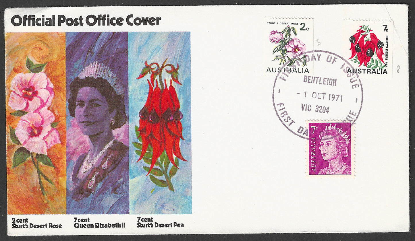 Australia FDC - Definitive , 1971 - GGG00572