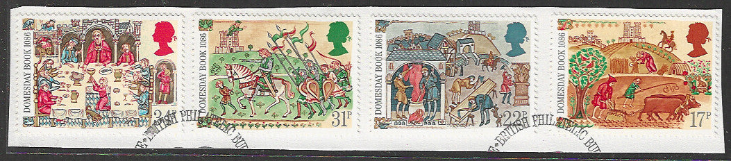Great Britian Stamps Complete set On Paper removed from FDC - VVV00859