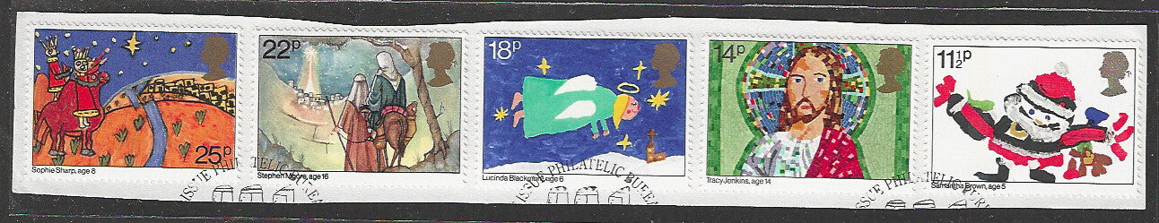 Great Britian Stamps Complete set On Paper removed from FDC - VVV00883