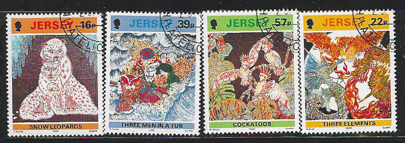 Jersey Stamps Complete Set Used - VVV00938