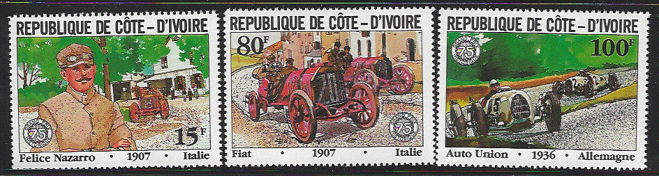 Ivoire Staps set of 3 Values - Grand Prix, Spoets Cars - VVV01232