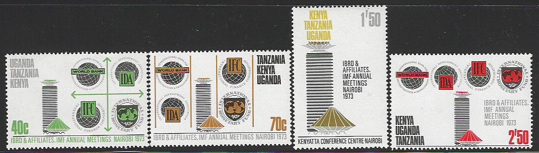 Kenya , Uganda TAnzania , Animals Meeting , Mint 1973 - VVV1474