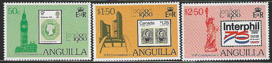 Anguilla set Stamps - VVV1558