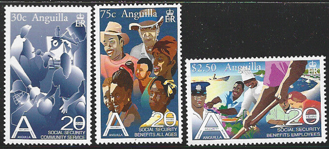 Anguilla set - Anguilla set - Society Security Benefits - VVV1593